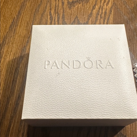 Pandora Silver Bracelet with Purple Charms - Picture 3 of 4